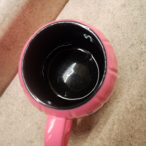 Starbucks Fall 2023 Neon Hot Pink Pumpkin Halloween Mug NWT - Picture 3 of 6